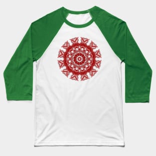 Root Chakra Mandala Baseball T-Shirt